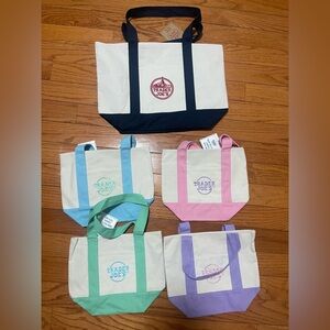 Trader Joe's mini pastel Tote Bag